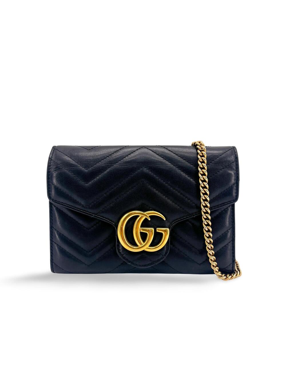 Gucci Gg Marmont Matelassé Chain #363970G59B